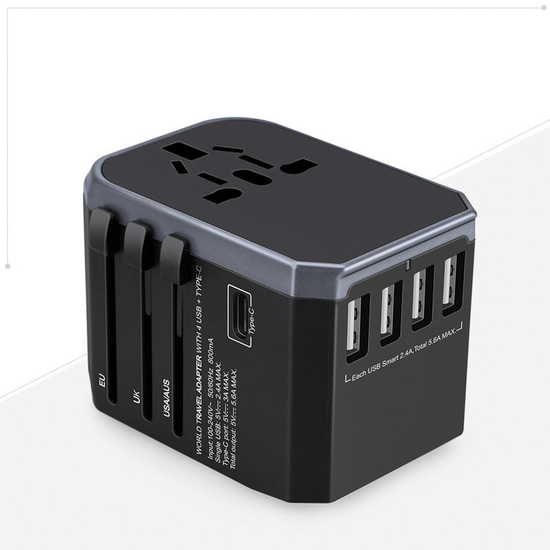 Melery International Travel Adapter with USB-C Charger