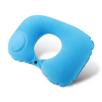 Thumbnail for New Portable Inflatable U-Shaped Neck Pillow for Travel