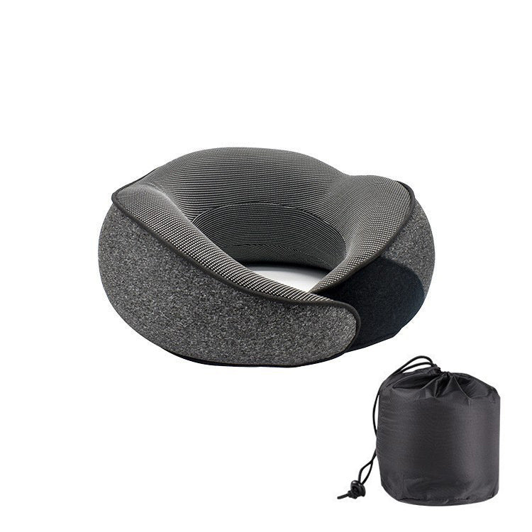 Durable Non-Deformed U-Shaped Travel Neck Pillow Cushion: For Airplane