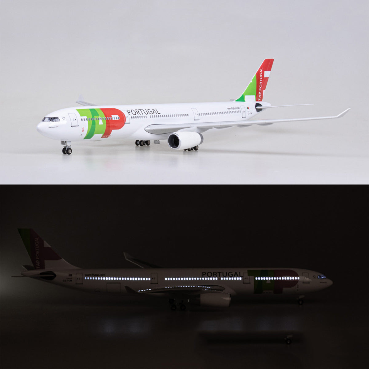 Portugal Airlines Airbus A330 (Special Edition 47CM) Airplane Model