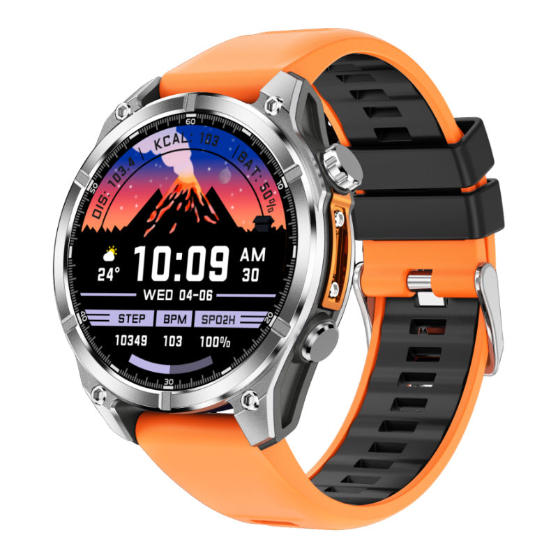 HD300 Sports Smart Watch: 1.43" HD AMOLED, GPS Tracking, Bluetooth Call, 5ATM Waterproof