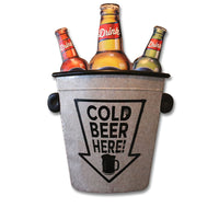 Thumbnail for Industrial Iron Barrel Beer Bottle Wall Decor