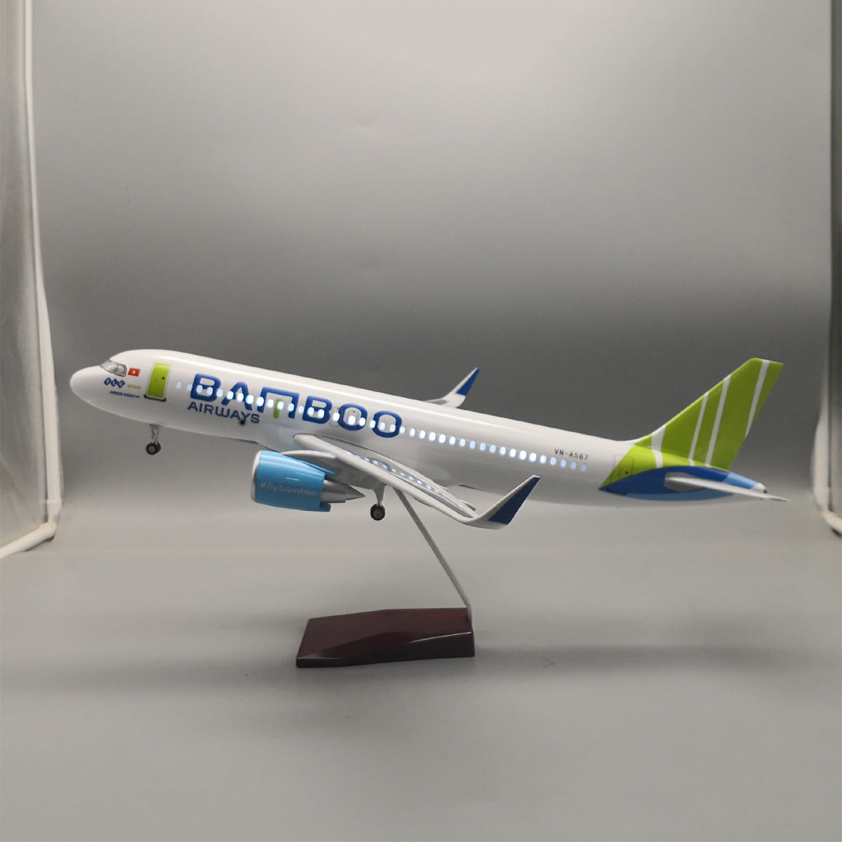 Bamboo Airways A320-200 Airplane Model (47CM)
