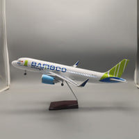 Thumbnail for Bamboo Airways A320-200 Airplane Model (47CM)