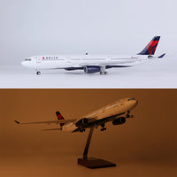 Thumbnail for Delta Airlines Airbus A330 (Special Edition 47CM) Airplane Model