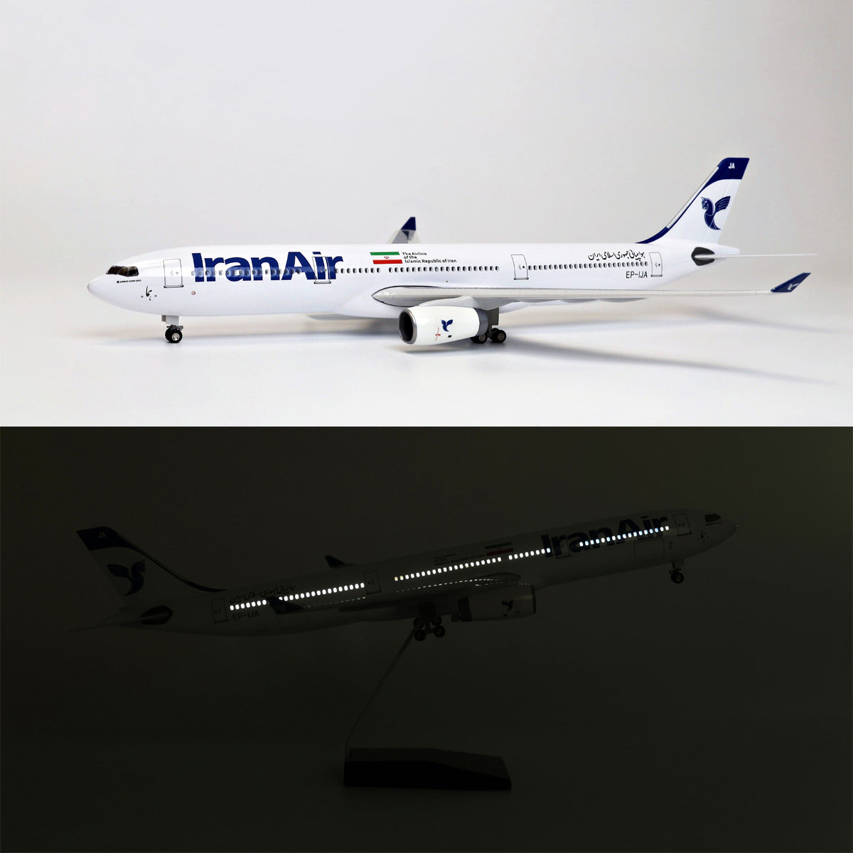 Iran Air Airbus A330 (Special Edition 47CM) Airplane Model