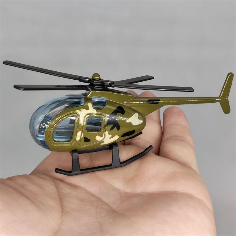 Mini Alloy Helicopter Model Toys Collection Model