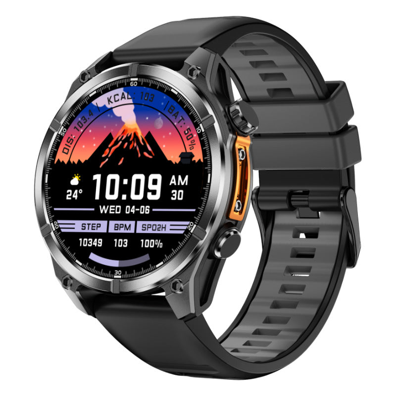 HD300 Sports Smart Watch: 1.43" HD AMOLED, GPS Tracking, Bluetooth Call, 5ATM Waterproof