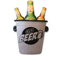 Thumbnail for Industrial Iron Barrel Beer Bottle Wall Decor