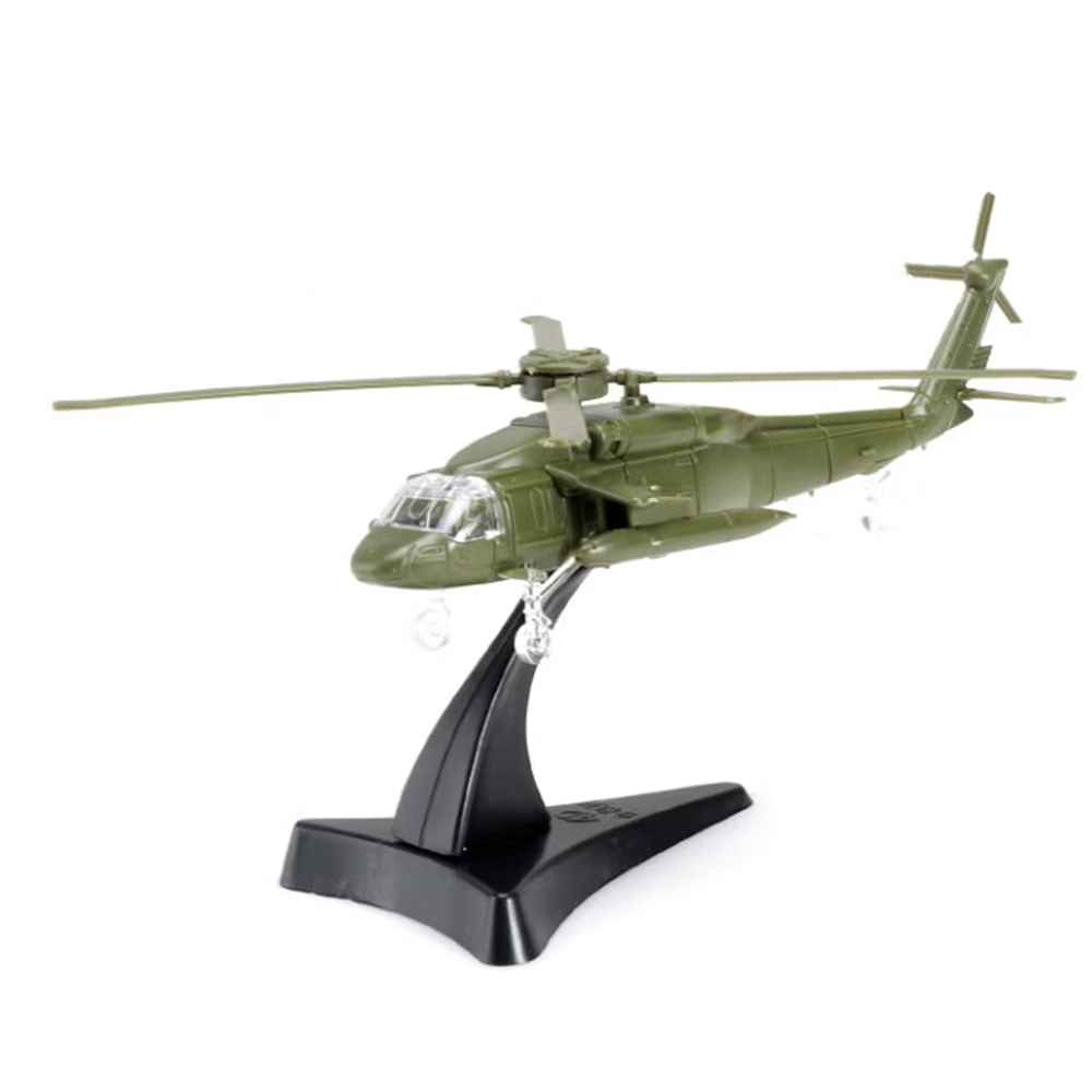 Airplane Assembly Model Puzzle Building Mini Plastic Military Random color Model