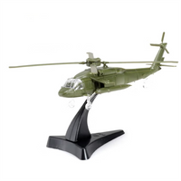 Thumbnail for Airplane Assembly Model Puzzle Building Mini Plastic Military Random color Model