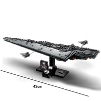 Thumbnail for Star Destroyer 75356 (Bagged Without Box) Building Blocks aviation themed Lego-style model aircraft in ABS plastic.