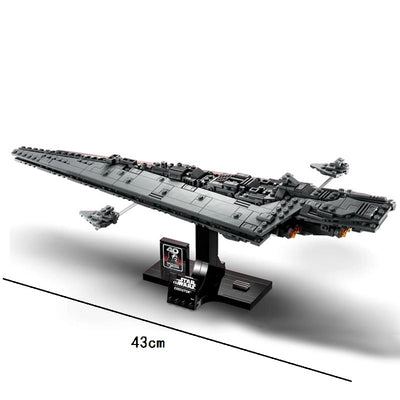 Star Destroyer 75356 (Bagged Without Box) Building Blocks aviation themed Lego-style model aircraft in ABS plastic.