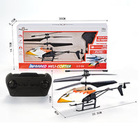 Thumbnail for 2CH Mini RC Helicopter (USB Rechargeable, LED Light) - Model Aircraft