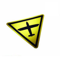 Thumbnail for Triangular Airplane Designed Stickers