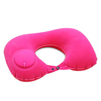Thumbnail for New Portable Inflatable U-Shaped Neck Pillow for Travel