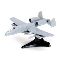 Thumbnail for Airplane Assembly Model Puzzle Building Mini Plastic Military Random color Model