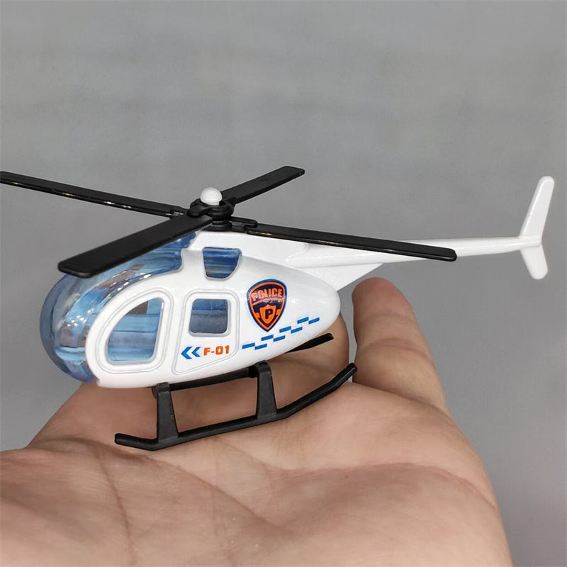 Mini Alloy Helicopter Model Toys Collection Model