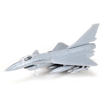 Thumbnail for Airplane Assembly Model Puzzle Building Mini Plastic Military Random color Model