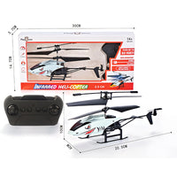 Thumbnail for 2CH Mini RC Helicopter (USB Rechargeable, LED Light) - Model Aircraft