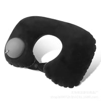 Thumbnail for New Portable Inflatable U-Shaped Neck Pillow for Travel