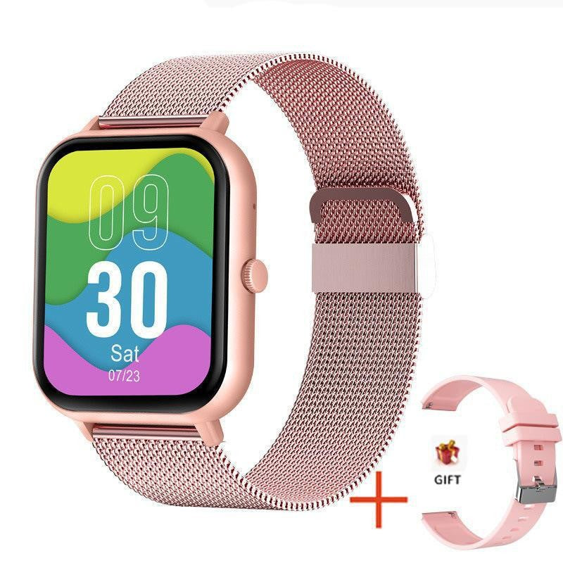 24H Health + 100+ Sports: ZL54C+ Smart Watch (Bluetooth Calling, Waterproof) for Men & Women
