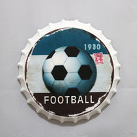 Thumbnail for Retro Wrought Iron Beer Cap Iron Painting Wall Decoration