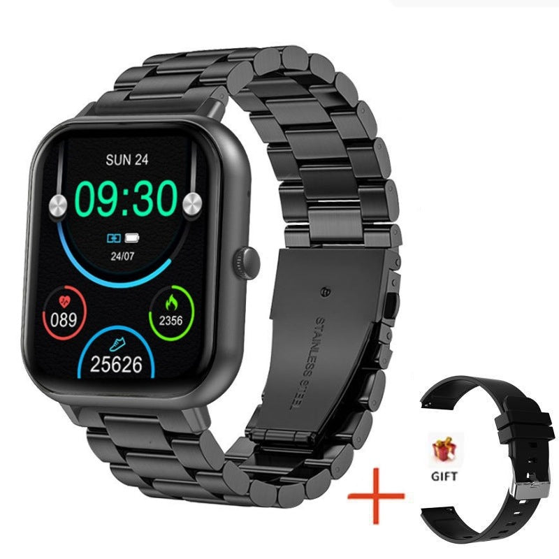 24H Health + 100+ Sports: ZL54C+ Smart Watch (Bluetooth Calling, Waterproof) for Men & Women