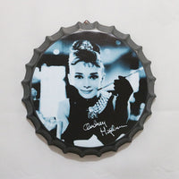 Thumbnail for Retro Wrought Iron Beer Cap Iron Painting Wall Decoration