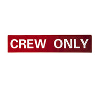 Thumbnail for CREW ONLY Red Designed Stickers