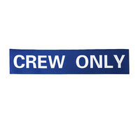 Thumbnail for CREW ONLY Blue Designed Stickers