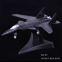 Thumbnail for Airplane Assembly Model Puzzle Building Mini Plastic Military Random color Model