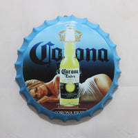 Thumbnail for Retro Wrought Iron Beer Cap Iron Painting Wall Decoration