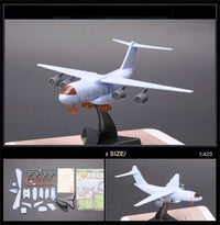 Thumbnail for Airplane Assembly Model Puzzle Building Mini Plastic Military Random color Model