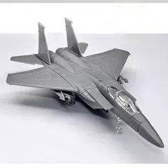 Airplane Assembly Model Puzzle Building Mini Plastic Military Random color Model