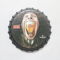 Thumbnail for Retro Wrought Iron Beer Cap Iron Painting Wall Decoration