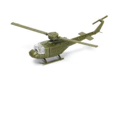 UH-1H Huey (Venom) Helicopter (UH-1H) Airplane Assembly Model Puzzle Building Mini Plastic Random color aviation themed Lego.
