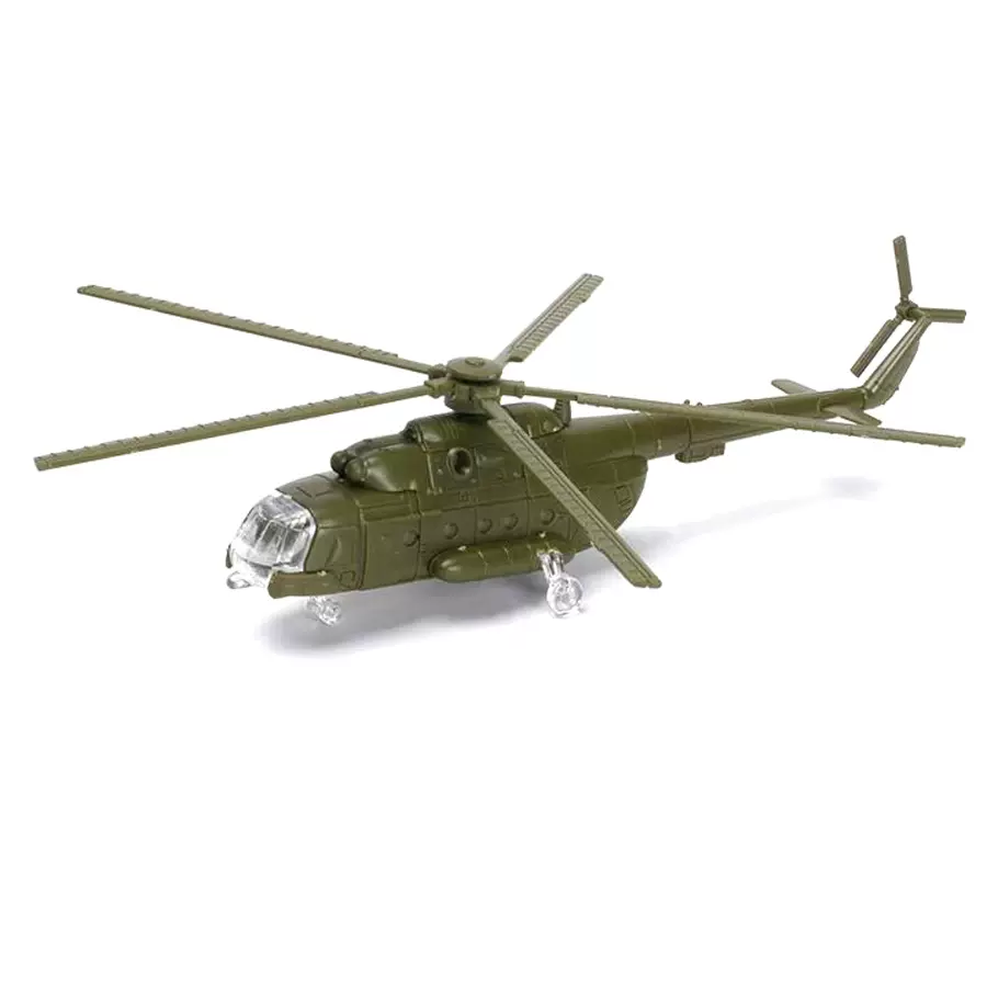 Airplane Assembly Model Puzzle Building Mini Plastic Military Random color Model