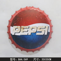 Thumbnail for Retro Wrought Iron Beer Cap Iron Painting Wall Decoration