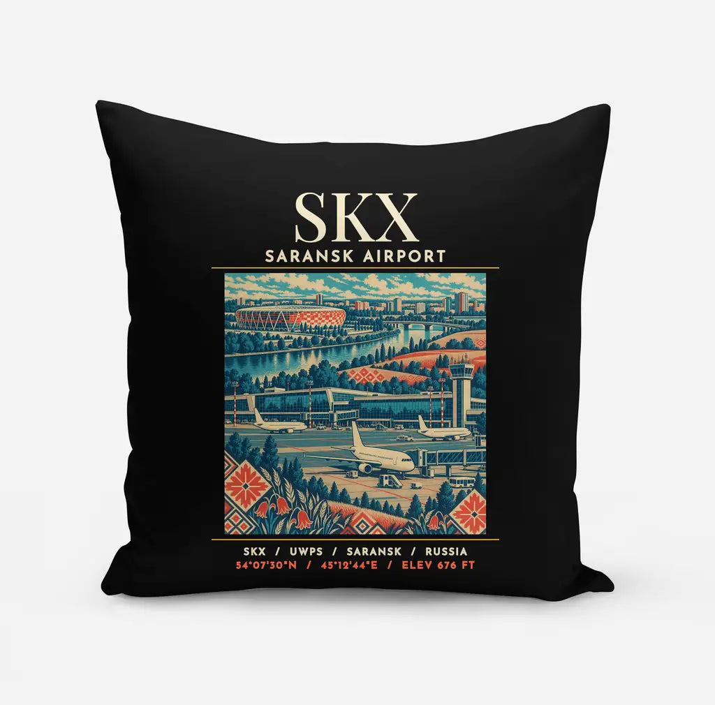 SKX - Poster - Pillow - Black