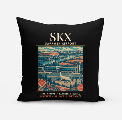 SKX - Poster - Pillow - Black