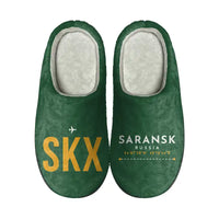 Thumbnail for Saransk International Airport (SKX) Slippers & Flip Flops - Slippers - Cotton - Code - Different - Green