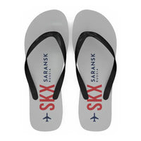 Thumbnail for Saransk International Airport (SKX) Slippers & Flip Flops - Slippers - Flip Flops - Code - Light Gray