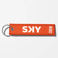Thumbnail for SKY Airline Crew & Staff Tag Key Chains - Orange - Crew