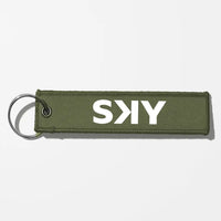 Thumbnail for SKY Airline Crew & Staff Tag Key Chains - Green Army