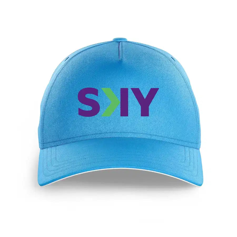 SKY Airline printed hat - light blue