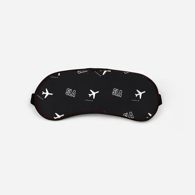 Salta Martín Miguel de Güemes International Airport (SLA) Sleep Masks - Sleep Mask - Pattern - Black