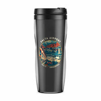 Thumbnail for Salta Martín Miguel de Güemes International Airport (SLA) Travel Mugs - Badge - Plastic (No Holder) - Gray