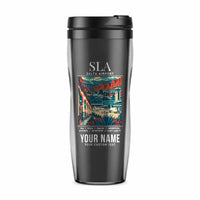 Thumbnail for Salta Martín Miguel de Güemes International Airport (SLA) Travel Mugs - Poster + Name - Plastic (No Holder) - Gray