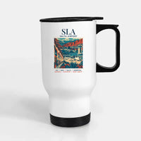 Thumbnail for Salta Martín Miguel de Güemes International Airport (SLA) Travel Mugs - Poster - Stainless Steel with Holder - White